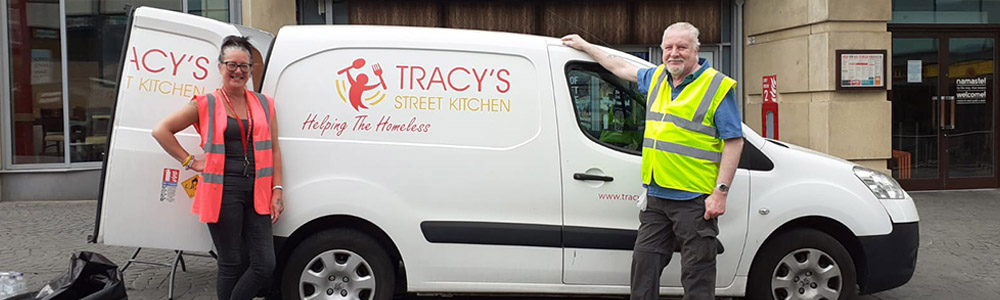 Tracy and Andrew, Co-founders of Tracy's Street Kitchen formed October 2016