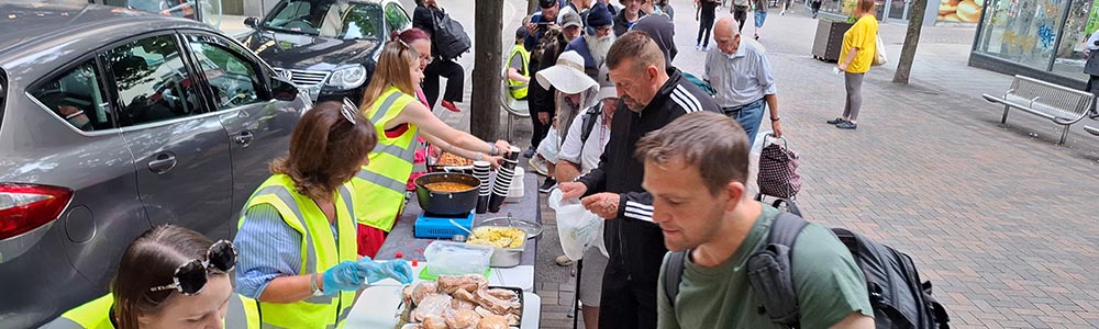 Tracy and Andrew, Co-founders of Tracy's Street Kitchen formed October 2016