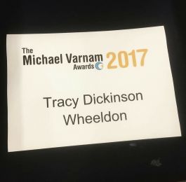 Michael Varnam Award: Click Here To View Larger Image